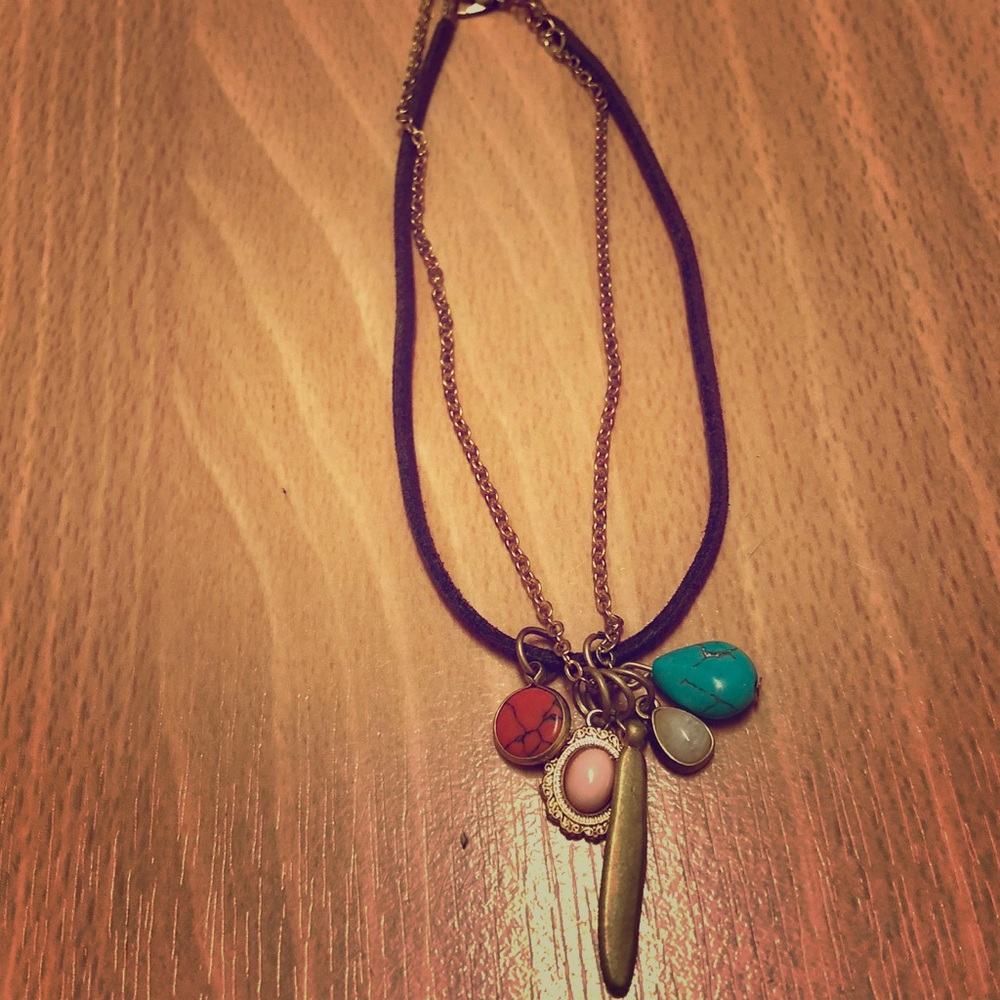 Layered Chokers with Interchangeable Charms